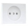 Tapa c/proteccion p/enchufe 2p blanco