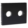 Tapa p/toma multimarcas r tv-sat 2 salid