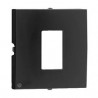 Tapa p/toma inf rj45 1 salida antracita