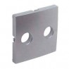 Tapa para toma r tv-sat aluminio Logus 90.