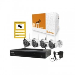 KIT-4BWIFI CON NVR Y 4...