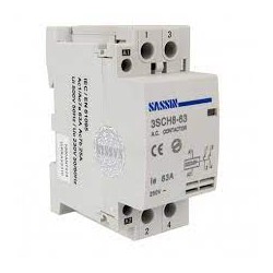 Contactor mod.2 mod.din.2p...