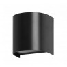 APLIQUE IP65 FOIX GU10 8W NEGRO