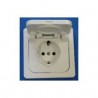 ENCHUFE TTL 16A 250V C/OBTURADOR C/TAPA