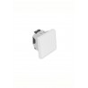 Interruptor luminoso - 2 mod blanco