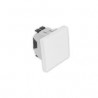 INTERRUPTOR UNIPOLAR - 2 MOD BLANCO MATE