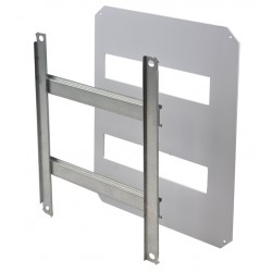 Chasis con carril din 2x12...