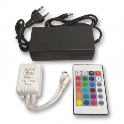 SET CONTROLADOR TIRA LED...