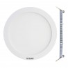 LED DOWNLIGHT CIRCULAR 30W 100-240V 2300LM 3000K 300 X 22MM (ARO BLANCO) LEDPANEL30C