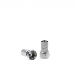 CONECTOR F MACHO ROSCADO 11mm