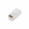 Conector macho RJ45 Cat6A UTP rápido