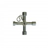 Llave universal para armarios maniobras