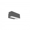 Aplique afrodita 10 x led 11.5w gris urb