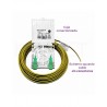KIT PIGTAIL DX PLANO+ROSETA 2X SC/APC LSZH DCA