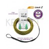 KIT LATIGUILLO DX PLANO+ROSETA 2X SC/APC SAFETRACK DCA 1KN INT/OUT 10MT