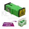 Adaptador sc-sc apc sm sx sin fijaciones