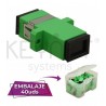 ADAPTADOR SC-SC APC SM SX CON FIJACIONES