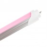 TUBO DE LED T8 1200 MM EKRAN 17W ROSA CONEXION UN LATERAL ROSA