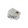 Conector RJ45 macho Cat6/6A UTP rápido