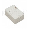 ROSETA SIN CONECTOR PARA 1 RJ45 KEYSTONE