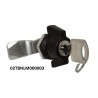KIT DE CERRADURA METALICA CON LLAVE (SUMINISTRADA CON DOS LLAVES)