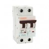 INTERRUPTOR AUTOMATICO 2P 63A CURVA C 6K