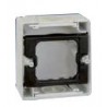 Base caja estanca gris 1 elemento s.44.