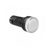 INDICADOR LUMINOSO LED 22MM 23-CC.AC24V - BLANCO