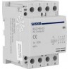 Contactor modular (3 modulos din). 4p