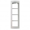 Soporte 4 modulos allmetal placas y equipo.