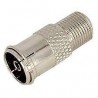 ADAPTADOR F HEMBRA / IEC HEMBRA