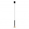 DANKA COLGANTE ORO SATINADO LED 6W 3000K LAMP:COB LED 6W 3000K 530LM 60° CRI-80 DRV:DRIVER CUERPO ME