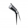 Toni aplique/estaca negra led gu10 8w ip