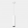 Colgante pipe 300mm gu10 50w blanco negro