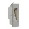 Empotrable de pared ip65 micenas effect led 2.2w 3000k gris 70lm