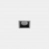 DOWNLIGHT MULTIDIR EVO SMALL SINGLE RECESSED TRIM 7.6 BLANCO CALIDO - 3000K CRI 90 24.1º DALI-2 GRIS