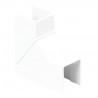 ANGULO INTERIOR VARIABLE P/CANAL 25X30 BLANCO