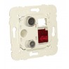 TOMA MULTIPLE R-TV-RJ45 CAT.6 UTP ESTRELLA