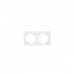 Marco doble blanco Logus 90...