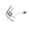 Antenas uhf antena flashd c48 hdtf-c48g