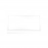 Panel led superficie slim 20w 30 x 60 cm 2000lm 120º cct blanco