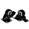 KIT 4 RUEDAS CON FRENO P/ SMART RACK PLUS Y SMART RACK PACK
