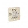 Pulsador doble p/conmutacion persiana