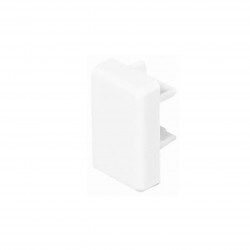 Tope p/canal 16x10 blanco.