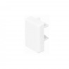 Tope p/canal 16x10 blanco.