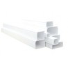 Mt  Canal 32x16 c/cinta autoadhesiva blanco.