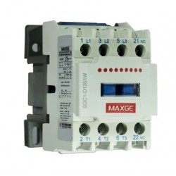 Minicontactor en corriente alterna. 3 p (no) + 1no. 5,5kw - 12a (400vac/ac3). 24vac / 50-60hz