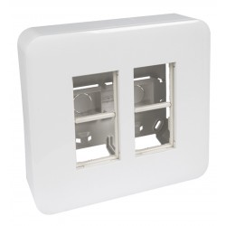 Puesto trabajo superficie 2x4 mod blanco